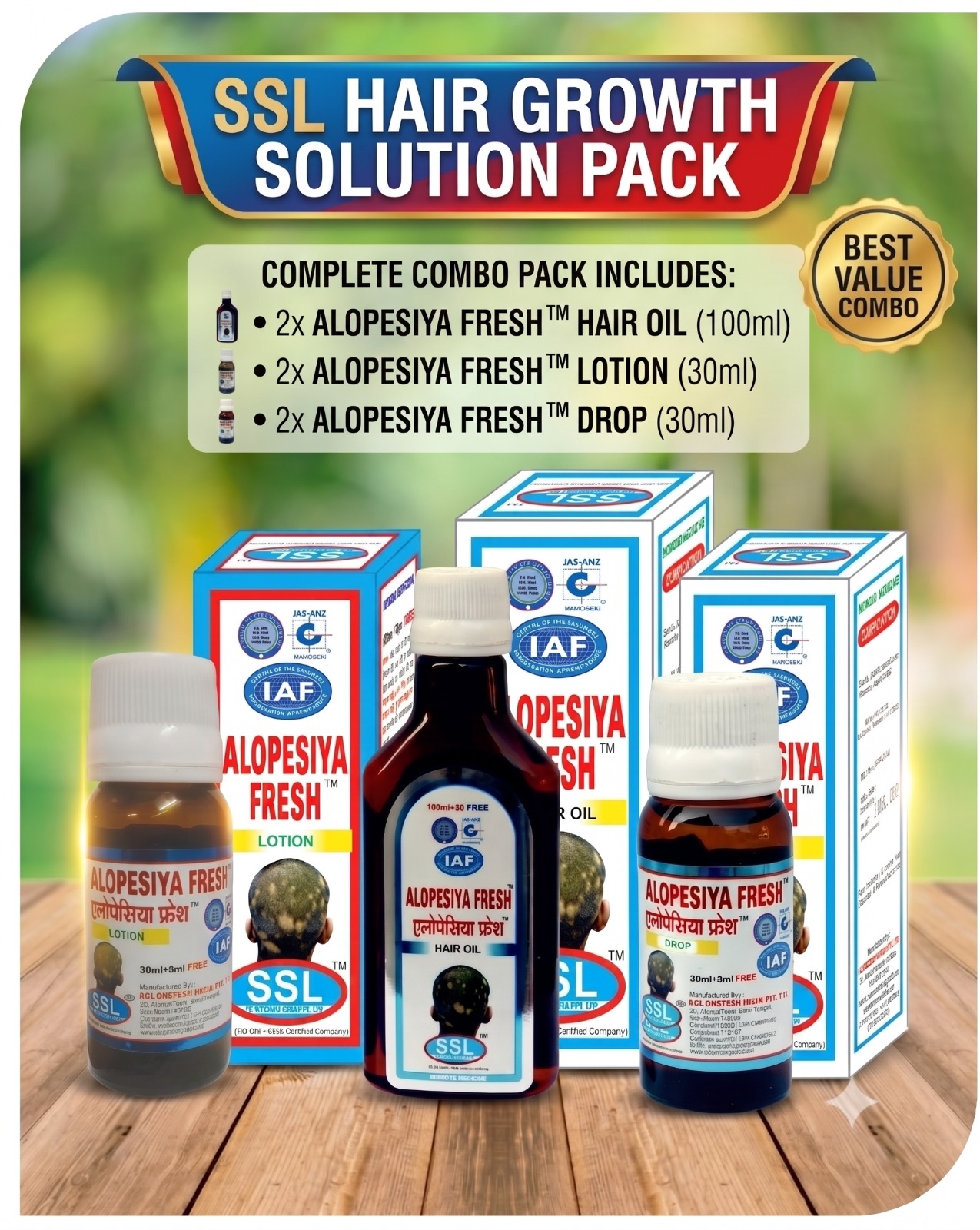 SSL HAIR GROW SOLUTION